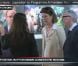 Le prince Albert et la princesse Caroline à la Galerie des Pêcheurs de Monaco le 29 mai 2012 pour une exposition photographique du Programme alimentaire mondial des Nations unies.
