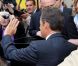  Nicolas Sarkozy est allé voter au lycée Jean de la Fontaine dans le 16e arrondissement de Paris le 10 juin 2012 
