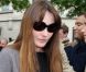  Nicolas Sarkozy et son épouse Carla Bruni-Sarkozy, main dans la main, sont allés voter au lycée Jean de la Fontaine dans le 16e arrondissement de Paris le 10 juin 2012 