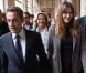  Nicolas Sarkozy et son épouse Carla Bruni-Sarkozy sont allés voter au lycée Jean de la Fontaine dans le 16e arrondissement de Paris le 10 juin 2012 