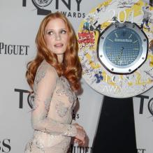Jessica Chastain à la 66e cérémonie des Tony Awards, à New York, le 10 juin 2012.