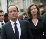 Valérie Trierweiler et François Hollande à Tulle, le 9 juin 2012.