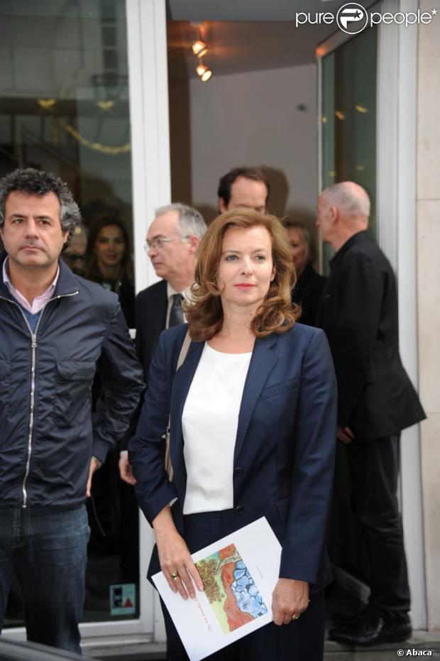 Valérie Trierweiler à Paris, le 16 juin 2012.
