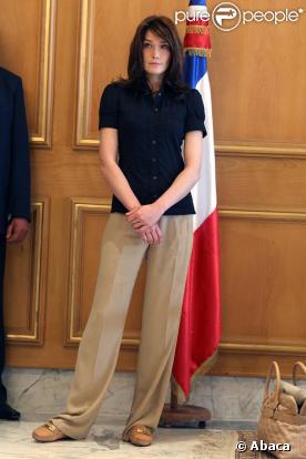 La première dame, Carla Bruni
