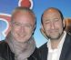 Kad Merad et Olivier Baroux en mars 2009 à Paris