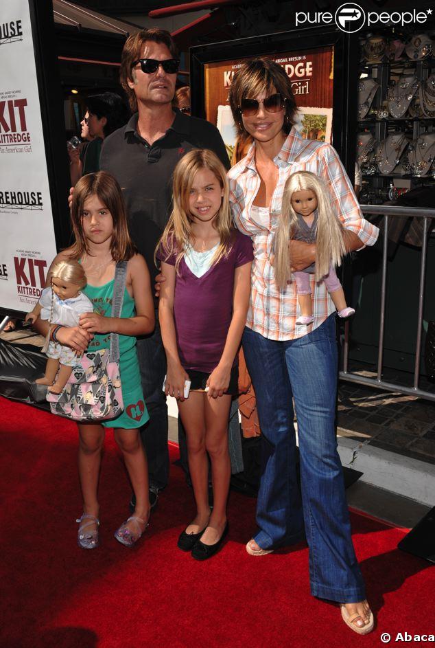 Harry Hamlin et Lisa Rinna en famille