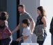 Megan Fox en compagnie de son mari Brian Austin Green et du fils de celui-ci, Kassius, à Los Angeles le 17 juin 2012
