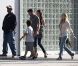 Megan Fox en compagnie de son mari Brian Austin Green et du fils de celui-ci, Kassius, à Los Angeles le 17 juin 2012