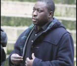 Mouss Diouf à Paris, en décembre 2008.