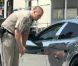 Justin Bieber, arrêté par la police suite à un excès de vitesse, le vendredi 6 juillet 2012 à Los Angeles.
