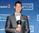 Jeremy Lin, sacré révélation de l'année lors de la soirée ESPY organisée par la chaine ESPN qui récompensait les meilleurs sportifs et sportives de l'année le 11 juillet 2012 au Nokia Center de Los Angeles