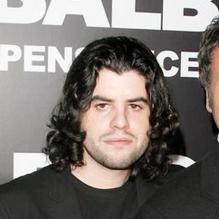 Sage Stallone, fils de Sylvester Satallone, en décembre 2006 à Los Angeles pour l'avant première de Rocky Balboa