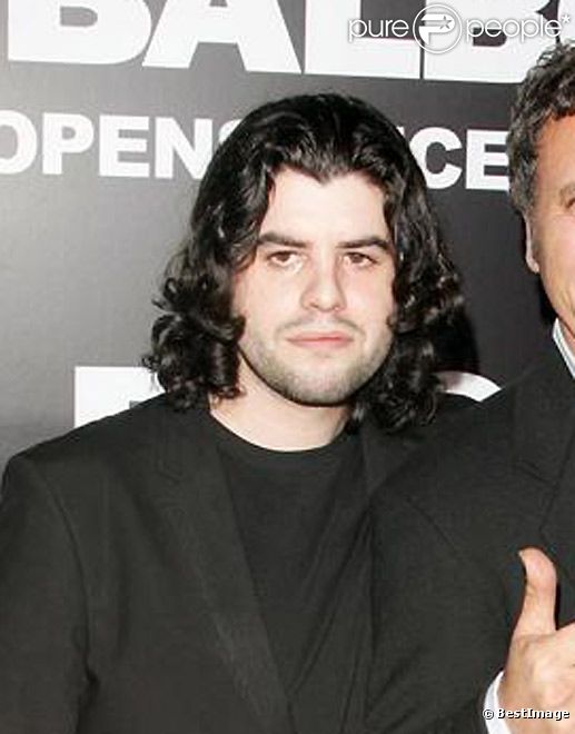 Sage Stallone, fils de Sylvester Satallone, en décembre 2006 à Los Angeles pour l'avant première de Rocky Balboa
