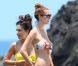 Sexy, Eva Amurri en bikini en vacances à Hawaï le 4 juillet 2012