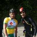 Clovis Cornillac : Sexy en cycliste moulant pour attaquer son Tour de France
