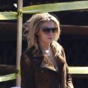 LeAnn Rimes : Sexy en maillot de bain en dentelle, elle attrape froid