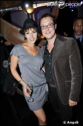Noémie Elbaz et Davy Sardou à la soirée IWC, le 16/06/08