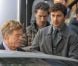 Robert Redford et Shia LaBeouf sur le tournage de  The Company You Keep  en novembre 2011 à Vancouver, Canade.