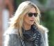 Kate Moss à Londres, le 10 avril 2012.