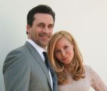 Jennifer Westfeldt et Jon Hamm le 12 mars 2012