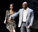 Kiki et son mari Mike Tyson lors de la première du one-man show  Mike Tyson : La vérité incontestée , à Broadway le 2 août 2012