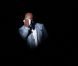 Mike Tyson épuisé, lors de la première du one-man show  Mike Tyson : Ma vérité incontestée , à Broadway le 2 août 2012