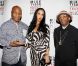 Mike Tyson, sa femme Kiki et Spike Lee lors de la première du one-man show  Mike Tyson : La vérité incontestée , à Broadway le 2 août 2012