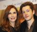 Alessandra Martines et son compagnon Cyril Descours à Paris en novembre 2011