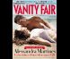 Alessandra Martines enceinte et Cyril Descours en couverture du magazine Vanity Fair italien