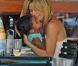 Instant complice entre Lou et sa maman Heidi Klum à New York le 4 août 2012
