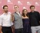 Natalie Portman et Benjamin Millepied aux côtés de Vincent Cassel et Darren Aronofsky à la Mostra de Venise en 2009