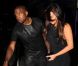 Kim Kardashian et Kanye West sortent au restaurant le 8 août 2012 à New York