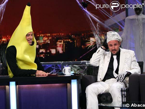 Carlson ( en banane ) et David Arquette