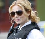 Geri Halliwell sur le plateau du Friday Night Project à Londres