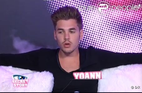 Yoann ne regrette absolument pas d'avoir nominé Capucine la semaine dernière ( Secret Story 6  - quotidienne du samedi 11 août 2012)