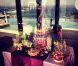 Laeticia Hallyday a photographié quelques friandises avant la fête d'anniversaire à Saint-Barthélemy pour ses filles Jade, 8 ans, et Joy, 4 ans. Photo partagée sur Instagram le 11 août 2012.