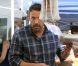 Ben Affleck et ses filles au Farmers Market le 12 août 2012 à Los Angeles