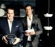 Le prince Carl Philip de Suède présentait à Stockholm le 15 août 2012 une collection de porcelaines à motifs animaliers élaborée avec son ami le graphiste et designer Oscar Kylberg.