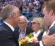  Didier Deschamps a remis un bouquet à Françoise et un maillot à Gary, veuve et fils de Thierry Roland. 
 Deux mois après sa mort, Thierry Roland a été honoré le 15 août 2012 par une standing ovation d'une minute d'applaudissements en préambule au match France-Uruguay au stade Océane du Havre. 