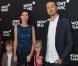 Rupert Sanders, sa femme Liberty Ross et leurs enfants en février 2012