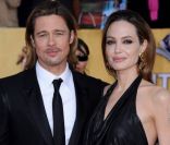 Brad Pitt et Angelina Jolie le 29 janvier 2012