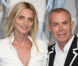 Sarah Marshall et Jean-Claude Jitrois à l'anniversaire Lacoste