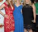 Rebel Wilson, Kirsten Dunst et Isla Fisher à l'avant-première de  Bachelorette  à Los Angeles, le 23 août 2012.