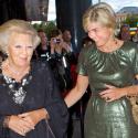 La reine Beatrix de concert avec Constantijn et Laurentien pour le jubilé de WWF