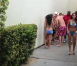 Le prince Harry au MGM Grand de Las Vegas en août 2012, au lendemain de sa soirée strip-billard connue du monde entier...