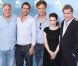 Ehud Bleiberg, Ariel Vromen, Michael Shannon, Winona Ryder et Ray Liotta lors du photocall de  The Iceman  à la Mostra de Venise, le 30 août 2012.