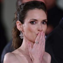 La belle Winona Ryder lors de la présentation de <em>The Iceman</em> à la Mostra de Venise, le 30 août 2012.