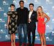 Zac Efron, Maika Monroe, Hallie Elisabeth et Ramin Bahrani lors du photocall du film  At Any Price  à la Mostra de Venise, le 31 août 2012.