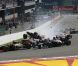 Romain Grosjean a provoqué un spectaculaire accident au départ du Grand Prix de Belgique à Spa-Francorchamps le 2 septembre 2012, mettant hors course Fernando Alonso et Lewis Hamilton