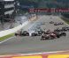 Romain Grosjean a provoqué un spectaculaire accident au départ du Grand Prix de Belgique à Spa-Francorchamps le 2 septembre 2012, mettant hors course Fernando Alonso et Lewis Hamilton